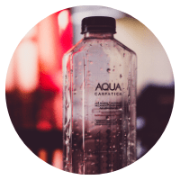 Custom Sticker Maker's water bottle labels