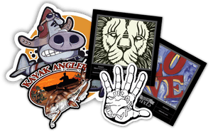 Attention Artists! Showcase your work with custom stickers…