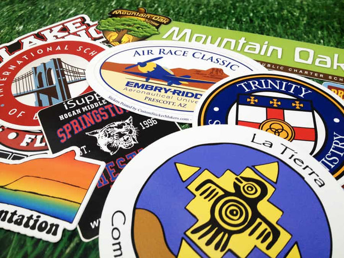 Profitable School Fundraising Ideas: Custom School Pride Stickers and Decals Work!