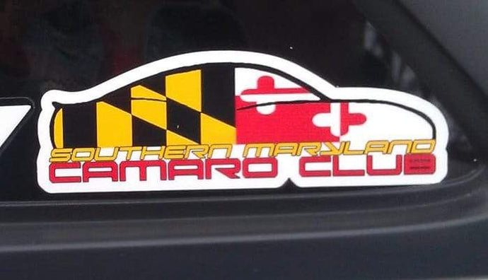 Southern Maryland Camaro Club: Expressing Their Passion With Stickers!