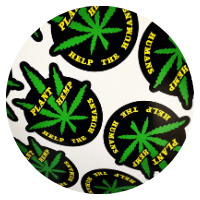 Custom Sticker Makers cannabis labels