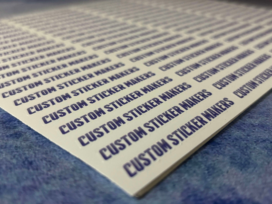 500 TINY stickers for $50!